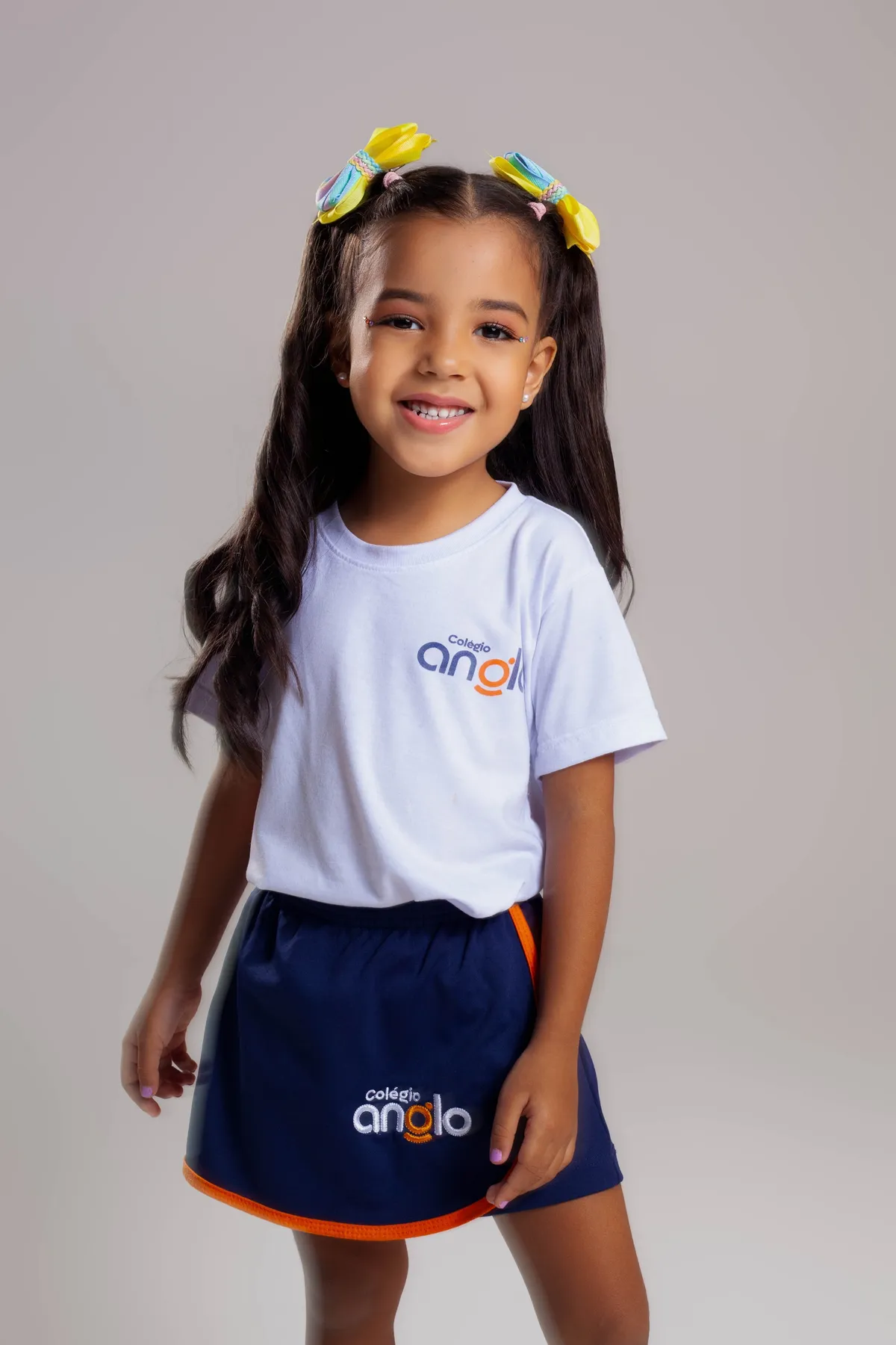Aluno da Educação Infantil do Anglo